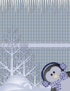 peeking penguin old man-winter