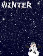 dary starry night winter weather 